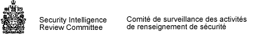 Security Intelligence Review Committee | Comité de surveillance des activités de renseignement de sécurité