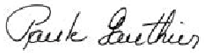 Paule Gauthier's Signature