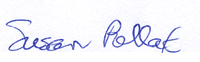 Signature de Susan Pollak
